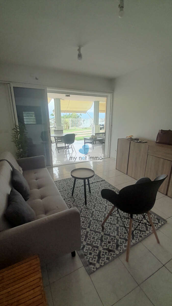 Joli appartement T2 meublé face à la mer au rez de chaussée