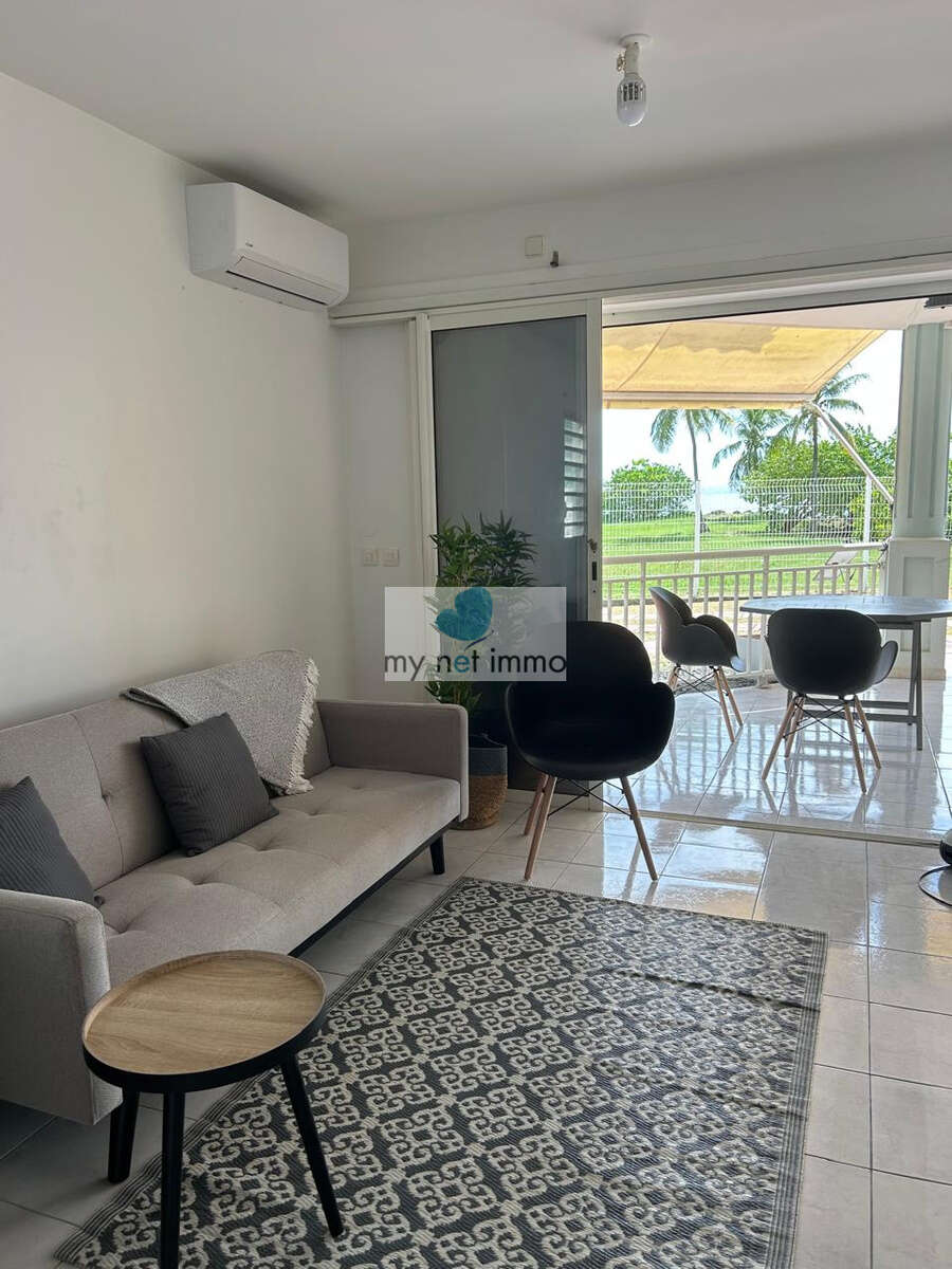 Joli appartement T2 meublé face à la mer au rez de chaussée