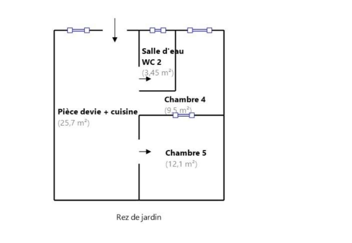 Maison traditionnelle 7 pièces